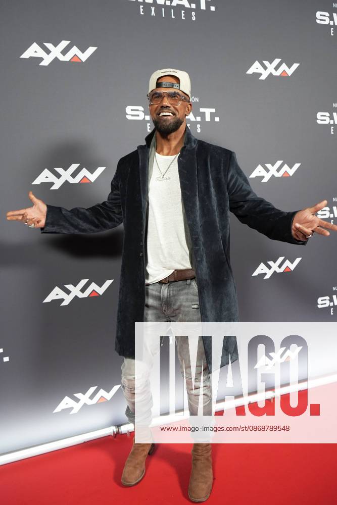 Shemar Moore attends the S.W.A.T. Exiles premiere at Palacio de la Prensa on October 06, 2026 in Madrid, Spain. Cordon Press