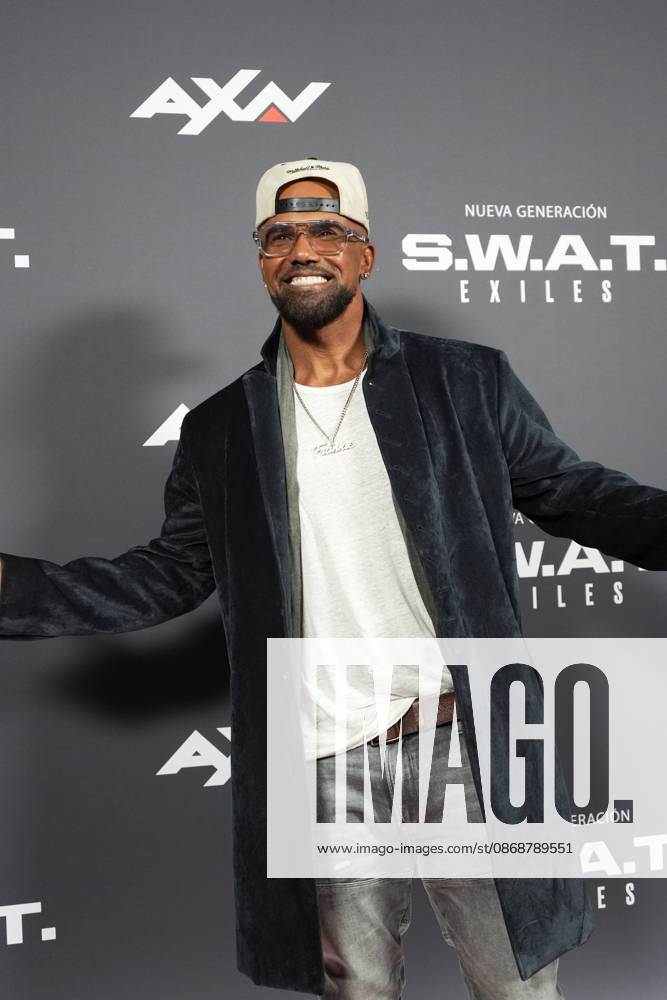 Shemar Moore attends the S.W.A.T. Exiles premiere at Palacio de la Prensa on October 06, 2026 in Madrid, Spain. Cordon Press