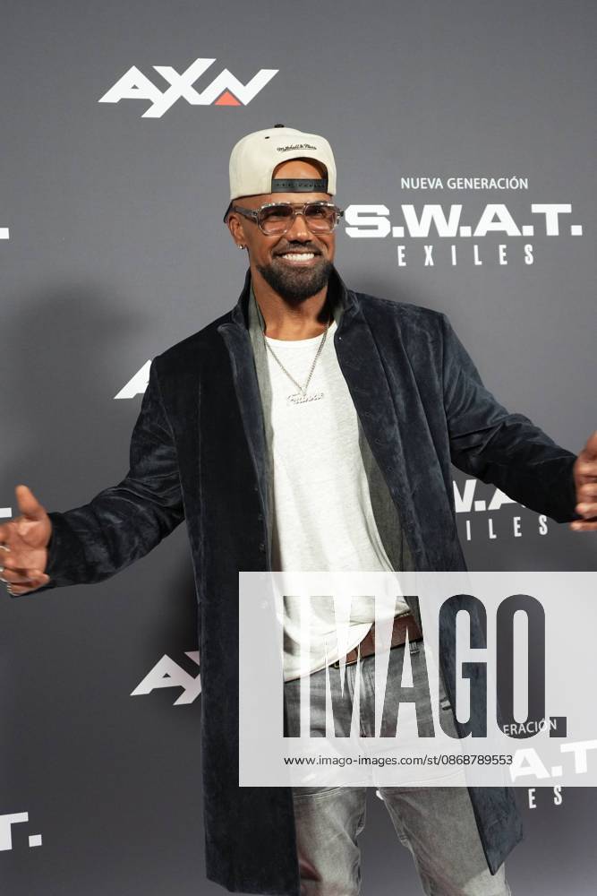 Shemar Moore attends the S.W.A.T. Exiles premiere at Palacio de la Prensa on October 06, 2026 in Madrid, Spain. Cordon Press