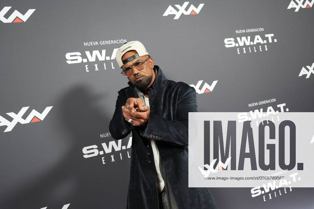 Shemar Moore attends the S.W.A.T. Exiles premiere at Palacio de la Prensa on October 06, 2026 in Madrid, Spain. Cordon Press