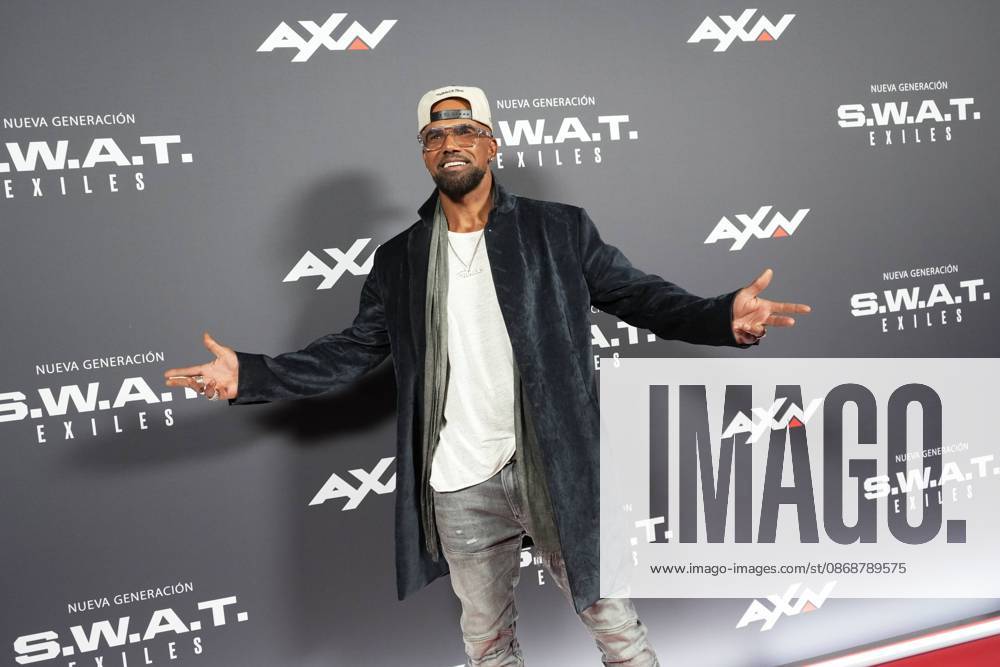 Shemar Moore attends the S.W.A.T. Exiles premiere at Palacio de la Prensa on October 06, 2026 in Madrid, Spain. Cordon Press