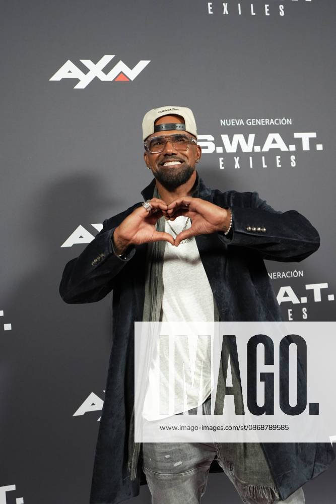 Shemar Moore attends the S.W.A.T. Exiles premiere at Palacio de la Prensa on October 06, 2026 in Madrid, Spain. Cordon Press