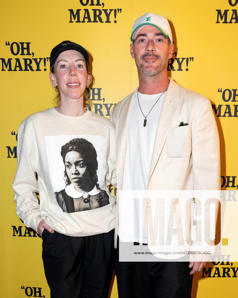 Katherine Ryan and Bobby Kootstra attends Oh, Mary! Gala Performance at The Trafalgar Theatre in London, England. UK. Tuesday 6th October 2026.