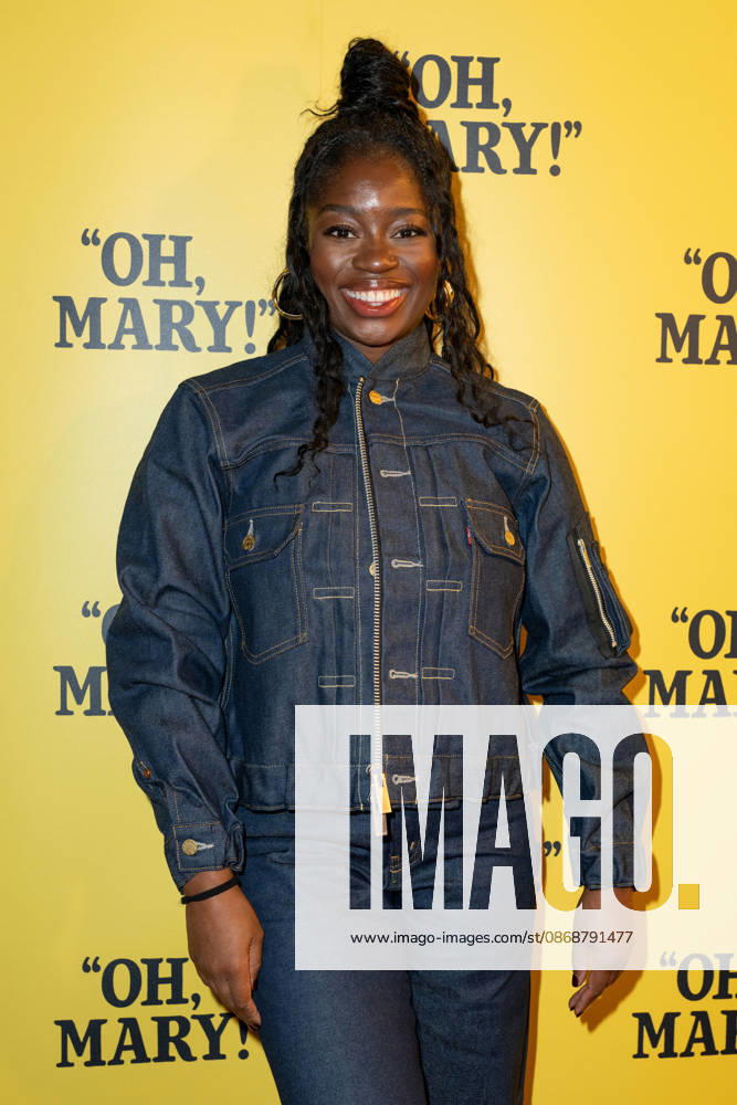 Clara Amfo attends Oh, Mary! Gala Performance at The Trafalgar Theatre in London, England. UK. Tuesday 6th October 2026.