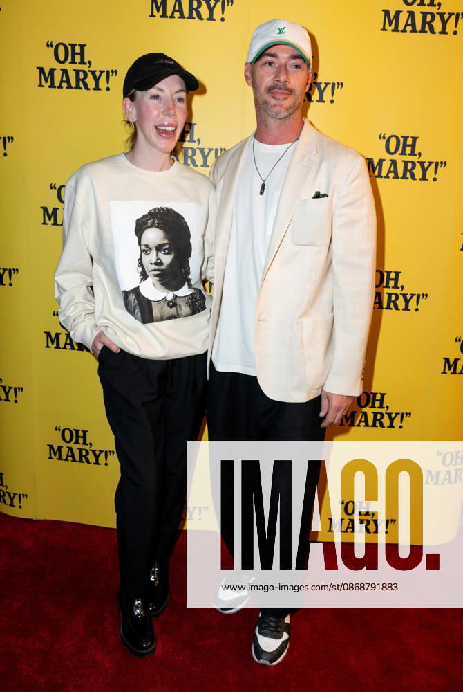 Katherine Ryan and Bobby Kootstra attends Oh, Mary! Gala Performance at The Trafalgar Theatre in London, England. UK. Tuesday 6th October 2026.