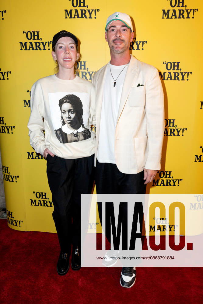 Katherine Ryan and Bobby Kootstra attends Oh, Mary! Gala Performance at The Trafalgar Theatre in London, England. UK. Tuesday 6th October 2026.