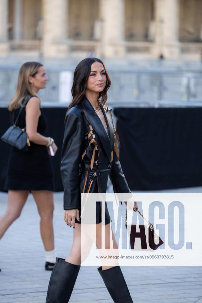 Ana De Armas at the Louis Vuitton Women s Ready-to-Wear Spring Summer 2026 Collection fashion show during Paris Fashion Week, October 6, 2026 Florian Lavielle Bestimage Celebrities at the Louis Vuitton Women’s Ready-to-Wear Spring Summer 2026 Collection fashion show during Paris Fashion Week on October 6, 2026, Paris, France