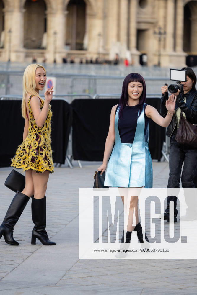 MAYA and HINATA at the Louis Vuitton Women s Ready-to-Wear Spring Summer 2026 Collection fashion show during Paris Fashion Week, October 6, 2026 Florian Lavielle Bestimage Celebrities at the Louis Vuitton Women’s Ready-to-Wear Spring Summer 2026 Collection fashion show during Paris Fashion Week on October 6, 2026, Paris, France