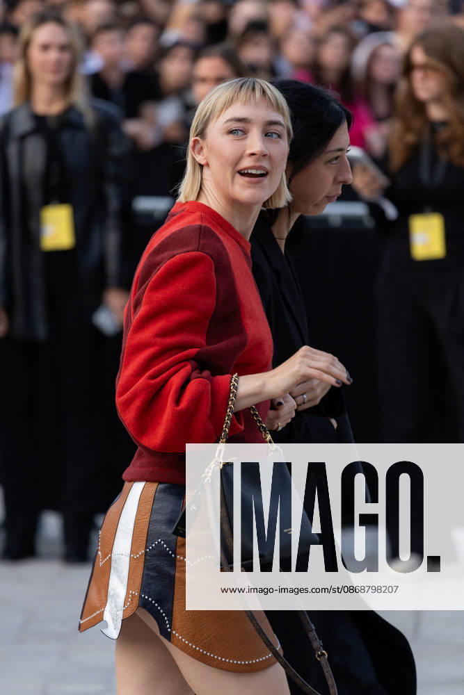 Saoirse Ronan at the Louis Vuitton Women s Ready-to-Wear Spring Summer 2026 Collection fashion show during Paris Fashion Week, October 6, 2026 Florian Lavielle Bestimage Celebrities at the Louis Vuitton Women’s Ready-to-Wear Spring Summer 2026 Collection fashion show during Paris Fashion Week on October 6, 2026, Paris, France