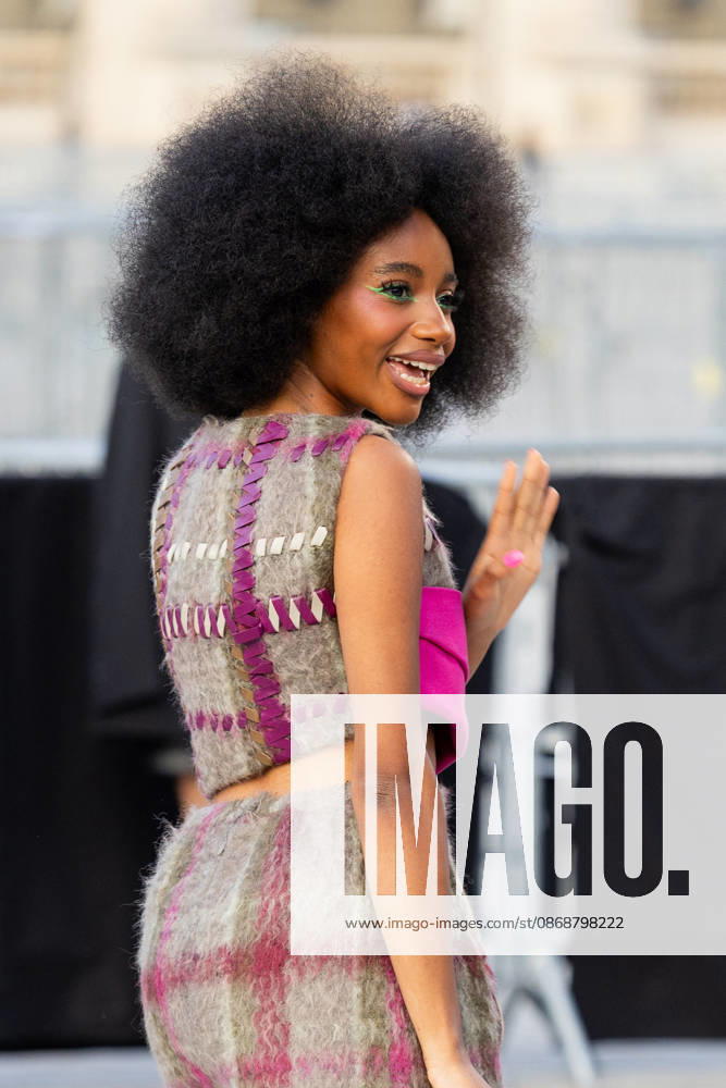 Joyce Cisse, also known as flowerovlove, at the Louis Vuitton Women’s Ready-to-Wear Spring Summer 2026 Collection fashion show during Paris Fashion Week, October 6, 2026 Florian Lavielle Bestimage Celebrities at the Louis Vuitton Women’s Ready-to-Wear Spring Summer 2026 Collection fashion show during Paris Fashion Week on October 6, 2026, Paris, France