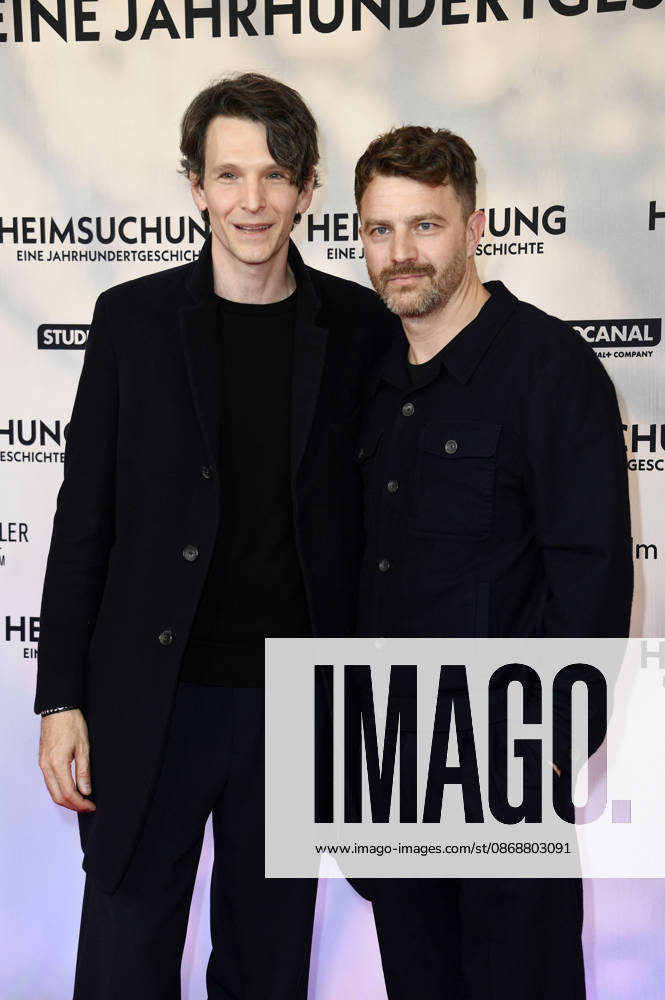 Sabin Tambrea and Friedrich Mücke at the premiere of the film *Heimsuchung* at Kino International in Berlin, October 6, 2026 Foto:xN.xKubelkax xFuturexImagex heimsuchung_6023