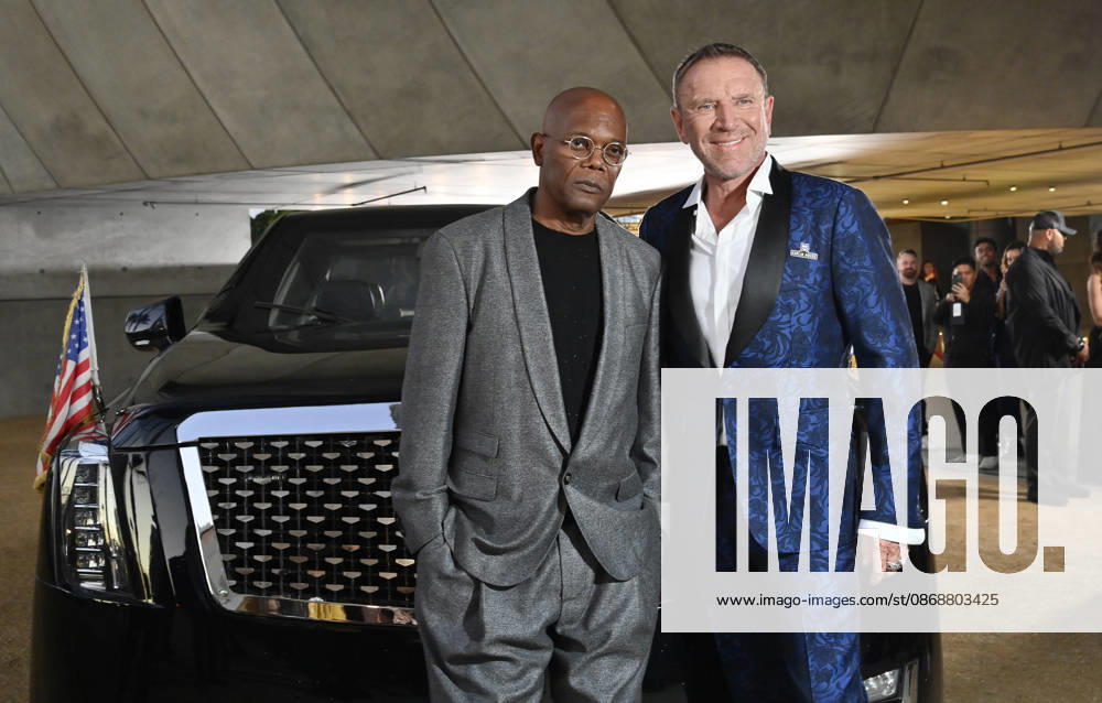 Director Renny Harlin (R) and cast member Samuel L. Jackson attend the premiere of the motion picture thriller The Beast at the Academy museum of Motion Pictures in Los Angeles on Tuesday, October 10, 2026. Storyline: When a militia of unidentified hostiles coordinates a coup against the U.S., the president uncovers the extent of The Beast s highly classified offensive capabilities in order to save his life and America. LAP20261006825 JIMxRUYMEN