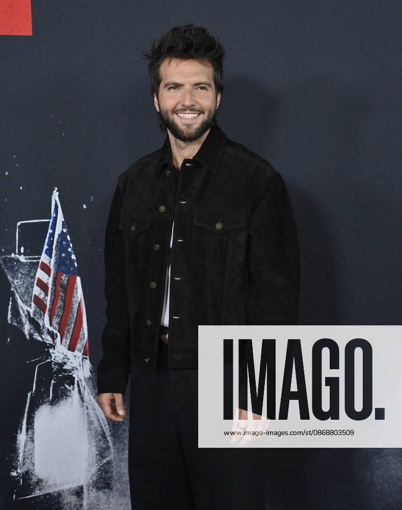 Cast member Guy Burnet attends the premiere of the motion picture thriller The Beast at the Academy museum of Motion Pictures in Los Angeles on Tuesday, October 10, 2026. Storyline: When a militia of unidentified hostiles coordinates a coup against the U.S., the president uncovers the extent of The Beast s highly classified offensive capabilities in order to save his life and America. LAP20261006843 JIMxRUYMEN