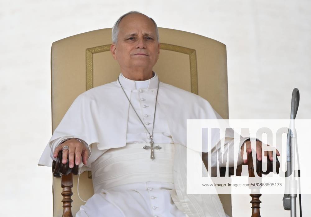 Italy, Rome,Vatican 2026-10-07 : Pope Leo XIV during his weekly general audience in St Peter s Square Italy, Rome,Vatican 2026-10-07 : Pope Leo XIV during his weekly general audience in St Peter s Square Copyright alessia.giuliani CPP - NO BOOKS