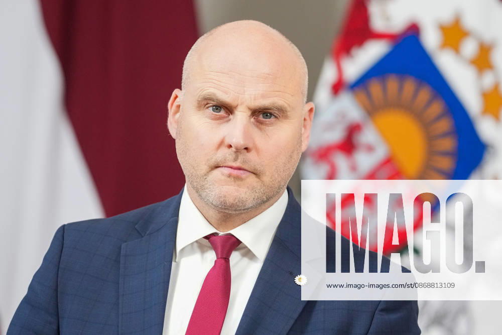 Current Latvian Prime Minister and candidate for prime minister of the new government ANDRIS KULBERGS attends the delivery of a statement by Latvian President in Riga, Latvia, 07 October 2026. Riga LATVIA - ZUMAp305 20261007_zip_p305_007