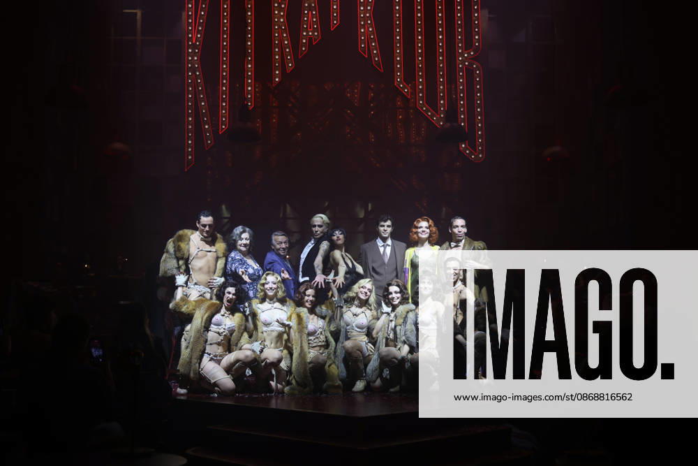 Mario Vaquerizo Presents the Musical *Cabaret* in Madrid. Photo of the cast of the musical *Cabaret* at Espacio Delicias on October 7, 2026, in Madrid, Spain. The artist will take on this iconic role starting October 9 at an even more immersive venue. CELEBRITIES MUSIC CABARET MUSICAL Madrid Madrid Spain