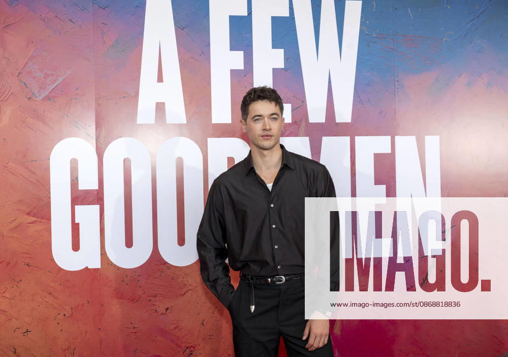 Tom Blyth attends A Few Good Men Broadway Revival press conference. Held at Vivian Beaumont Theater at Lincoln Center in New York. Zuma Press. October 6, 2026. Brooklyn United States - ZUMAp281 20261006_zea_p281_071