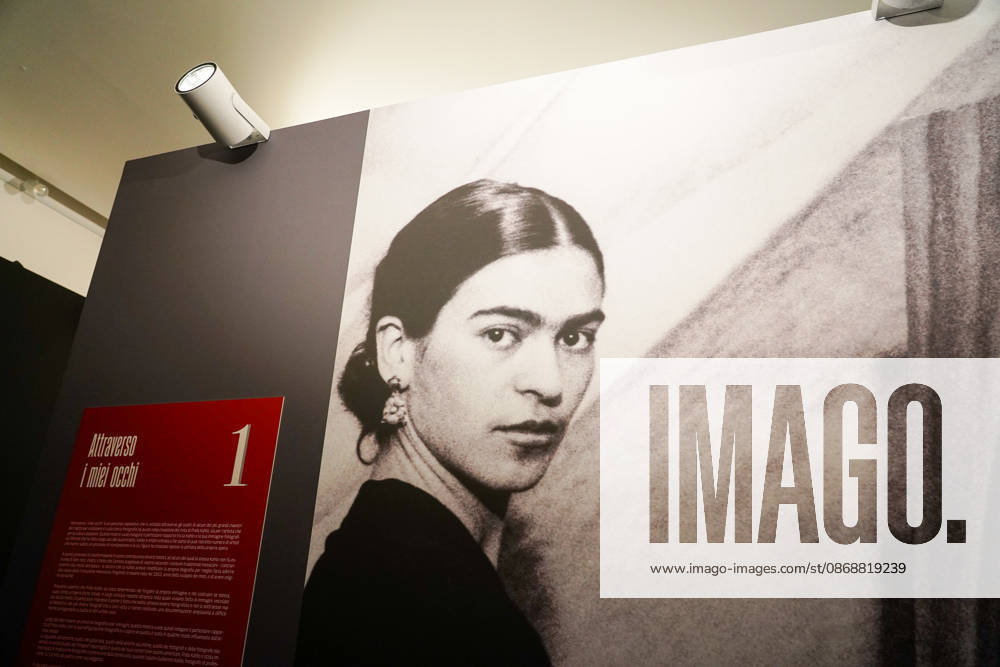 IPA89394064 - MILAN, October 7, 2026 - Opening of the photography exhibition Through My Eyes: Frida Kahlo and the Making of a Myth, curated by Vittoria Mainoldi at Superstudio Più on Via Tortona.