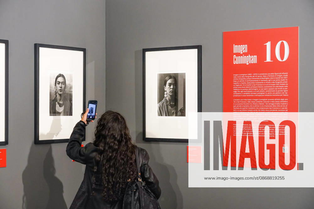 IPA89394056 - MILAN, October 7, 2026 - Opening of the photography exhibition Through My Eyes: Frida Kahlo and the Making of a Myth, curated by Vittoria Mainoldi at Superstudio Più on Via Tortona.