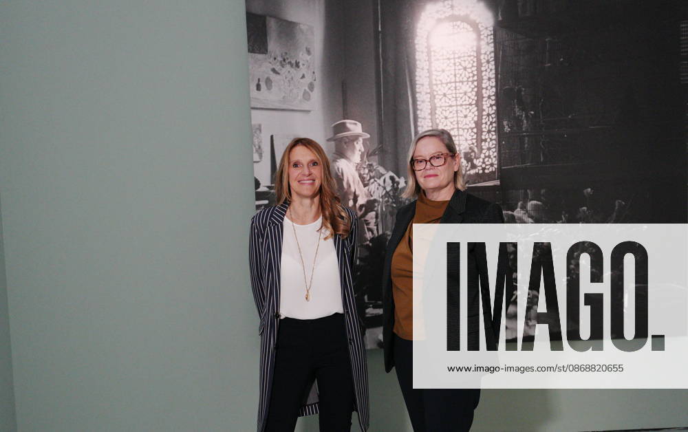 IPA89394466 - Milan, October 7, 2026, Preview of the exhibition Matisse: The World in a Room 2 at Mudec, the Museum of Cultures. Pictured from left: Chiara Gatti and Ellen McBreen