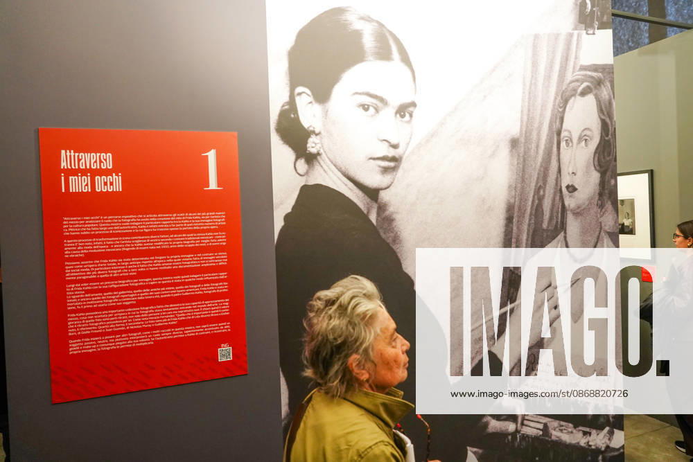 IPA89394062 - MILAN, October 7, 2026 - Opening of the photography exhibition Through My Eyes: Frida Kahlo and the Making of a Myth, curated by Vittoria Mainoldi at Superstudio PiÃ¹ on Via Tortona.