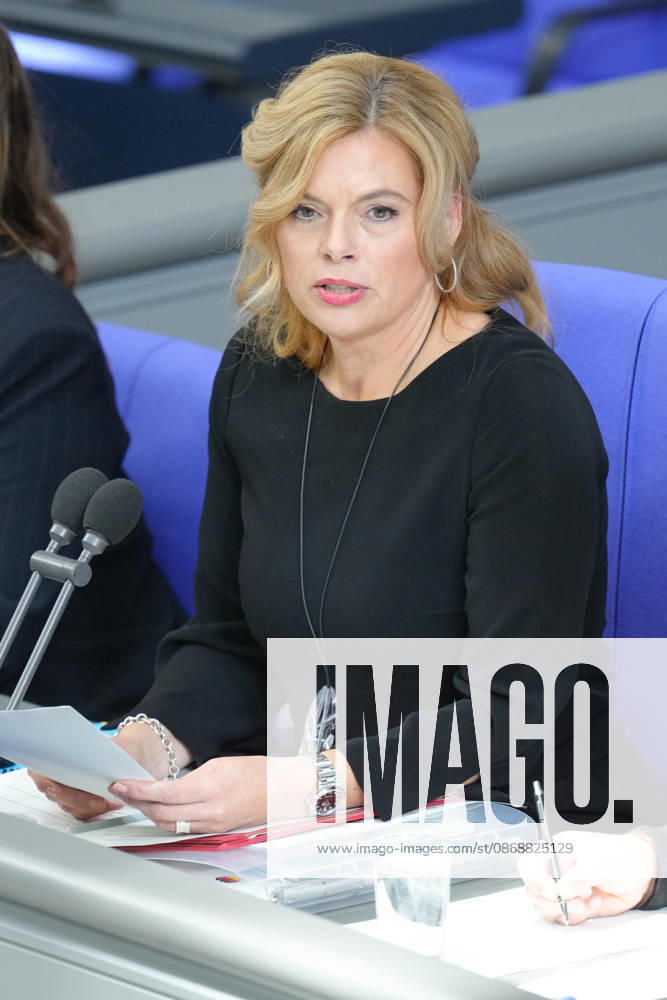 German Bundestag, 98th Plenary Session: Julia Kloeckner, President of the German Bundestag, issued a solemn reminder of the Hamas attack on Israel before the opening of the 98th session of the German Bundestag in Berlin, October 7, 2026, Berlin, Germany