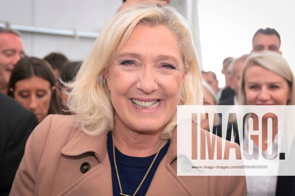 Livestock Summit in Cournon-d Auvergne PHOTOPQR LA MONTAGNE Richard BRUNEL October 7, 2026 Livestock Summit Day 2, Agriculture and Livestock, Marine Le Pen, National Rally, Cournon on October 7, 2026 Photo by Richard Brunel Livestock Summit in Cournon d’Auvergne, central France, October 7, 2026 France