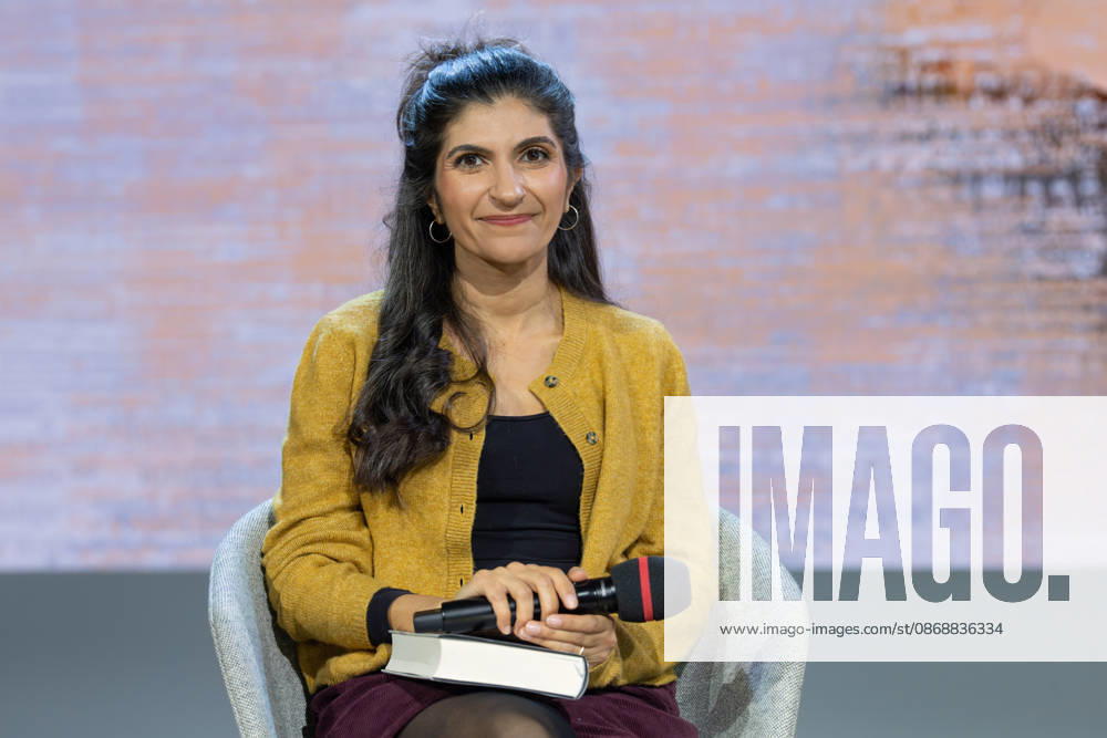 Frankfurt Book Fair 2026: Shida Bazyar, winner of the 2026 German Book Prize, will present her award-winning book *Die Lücken* on the literature stage hosted by ARD, ZDF, and 3sat, at the Frankfurt am Main Exhibition Center, Hesse, Germany