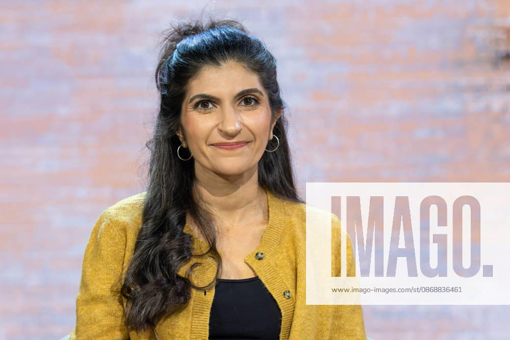 Frankfurt Book Fair 2026: Shida Bazyar, winner of the 2026 German Book Prize, will present her award-winning book *Die Lücken* on the literature stage hosted by ARD, ZDF, and 3sat, Frankfurt am Main, Hesse, Germany, Messegelände