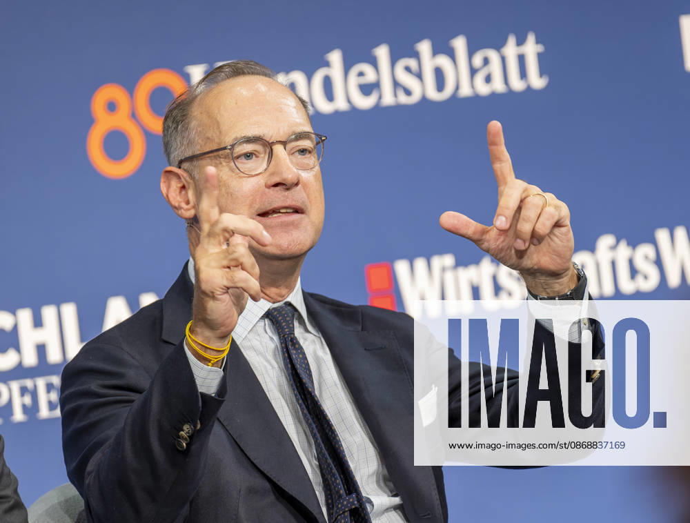 Oliver Bäte, EUR, Germany, Berlin, October 7, 2026 Oliver Bäte, CEO of Allianz SE, attends the anniversary event in Berlin celebrating 80 years of *Handelsblatt* and 100 years of *WirtschaftsWoche*