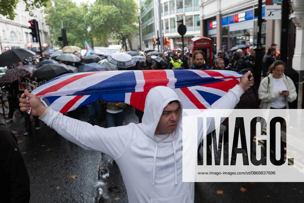 Pro-Palestinian protesters march In London LONDON, UNITED KINGDOM - OCTOBER 7: Pro-Palestinian demonstrators and students take part in a protest on the third anniversary of the October 7, 2023 attacks on Gaza in London, United Kingdom, on October 7, 2026. Protestors called for an end to Israeli military operations in Gaza and expressed solidarity with the Palestinian people. Thomas Krych Anadolu London United Kingdom. Editorial use only. Please get in touch for any other usage.