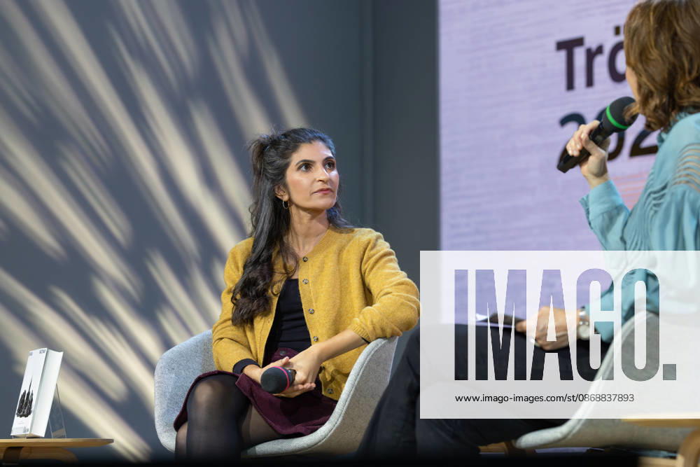 Frankfurt Book Fair 2026: Shida Bazyar, winner of the 2026 German Book Prize, will present her award-winning book *Die Lücken* on the literature stage hosted by ARD, ZDF, and 3sat, at the Frankfurt am Main Exhibition Center, Hesse, Germany