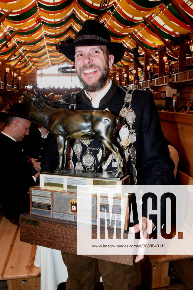 Andreas Dumberger, 2026 State Air Rifle Shooting Champion, Munich, October 4, 2026, Theresienwiesn, Oktoberfest, Schützen Festzelt, State Shooting Competition, Award Ceremony for This Year s Shooting Champions, Photo, Munich