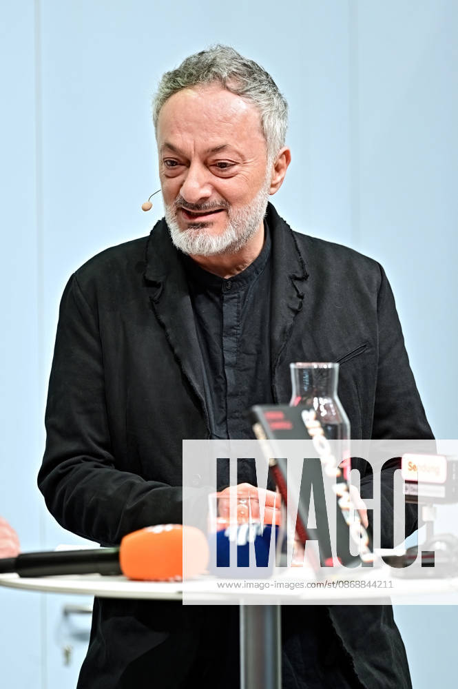 Frankfurt Book Fair 2026: Author Feridun Zaimoglu on October 7, 2026, at the Frankfurt Book Fair 20261007MWI151331
