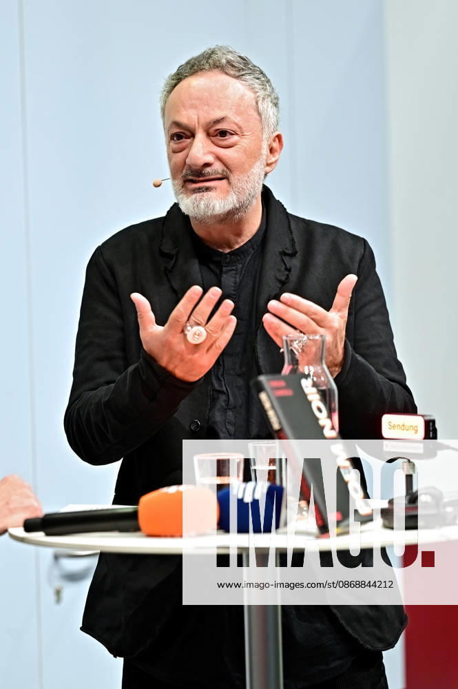 Frankfurt Book Fair 2026: Author Feridun Zaimoglu on October 7, 2026, at the Frankfurt Book Fair 20261007MWI151344