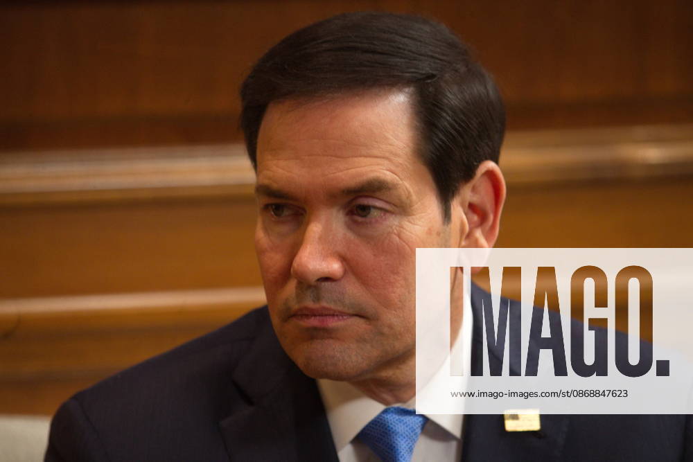 U.S. Secretary of State Marco Rubio meets with Greek Prime Minister Kyriakos Mitsotakis at the Maximos Mansion in Athens on Wednesday, October 7, 2026, during Rubioâ€⠢s official visit to Greece for the sixth Greeceâ€U.S. Strategic Dialogue. The meeting focuses on bilateral relations, defense and regional security, energy cooperation and wider developments in the Eastern Mediterranean. Athens Greece - ZUMAv62_ 20261007_zaf_v62_004
