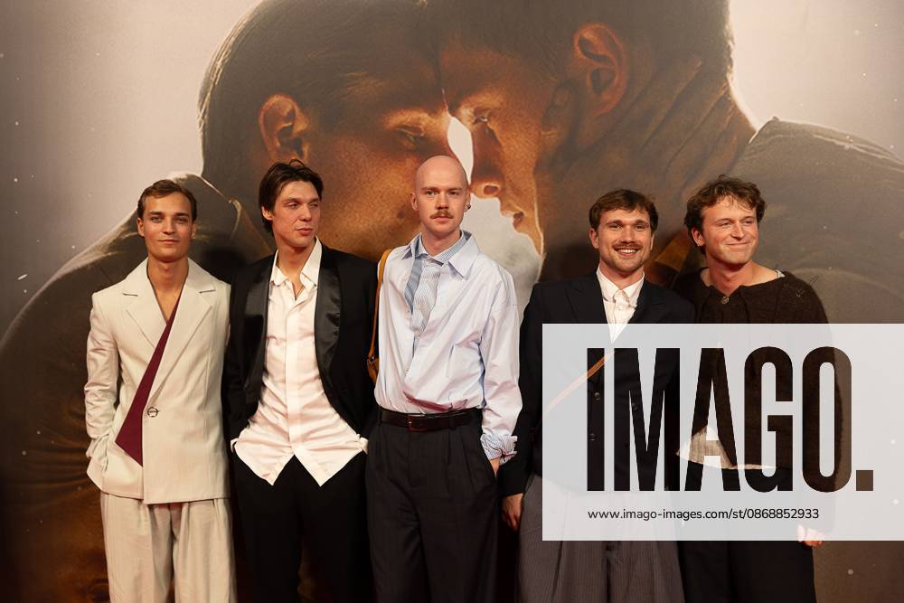 Cast Cowards pictured during the opening of Gent International Film Festival, with the opening film Coward by Gent director Dhont on Wednesday 7 October 2026. The 53rd edition of Film Fest Gent takes place from 07 to 18 October. Coward is Dhont s third feature film and this is the third time a film by Dhont has opened the festival. This previously happened with Girl in 2018 and Close in 2022. JAMES ARTHUR PHOTOGRAPHY JAMESxARTHURxGEKIERE 189086648