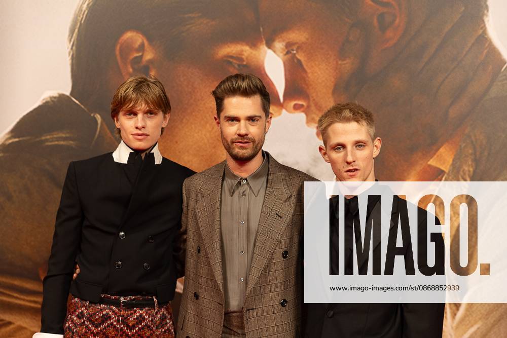 Actor Valentin Campagne, Director Lukas Dhondt and Actor Emmanuel Macchia pictured during the opening of Gent International Film Festival, with the opening film Coward by Gent director Dhont on Wednesday 7 October 2026. The 53rd edition of Film Fest Gent takes place from 07 to 18 October. Coward is Dhont s third feature film and this is the third time a film by Dhont has opened the festival. This previously happened with Girl in 2018 and Close in 2022. JAMES ARTHUR PHOTOGRAPHY JAMESxARTHURxGEKIERE 189086667
