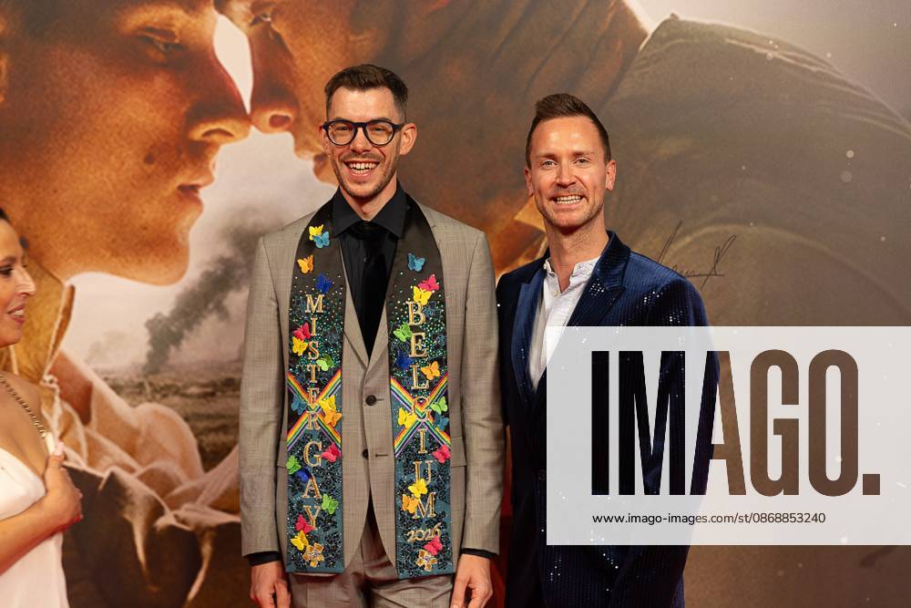 Mister Gay Belgium pictured during the opening of Gent International Film Festival, with the opening film Coward by Gent director Dhont on Wednesday 7 October 2026. The 53rd edition of Film Fest Gent takes place from 07 to 18 October. Coward is Dhont s third feature film and this is the third time a film by Dhont has opened the festival. This previously happened with Girl in 2018 and Close in 2022. JAMES ARTHUR PHOTOGRAPHY JAMESxARTHURxGEKIERE 189086594
