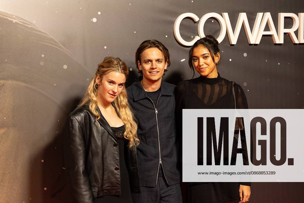 Actress And Singer Pommelien Thijs and Actor Kes Bakker and Actress Ayana Doucourà pictured during the opening of Gent International Film Festival, with the opening film Coward by Gent director Dhont on Wednesday 7 October 2026. The 53rd edition of Film Fest Gent takes place from 07 to 18 October. Coward is Dhont s third feature film and this is the third time a film by Dhont has opened the festival. This previously happened with Girl in 2018 and Close in 2022. JAMES ARTHUR PHOTOGRAPHY JAMESxARTHURxGEKIERE 189086573