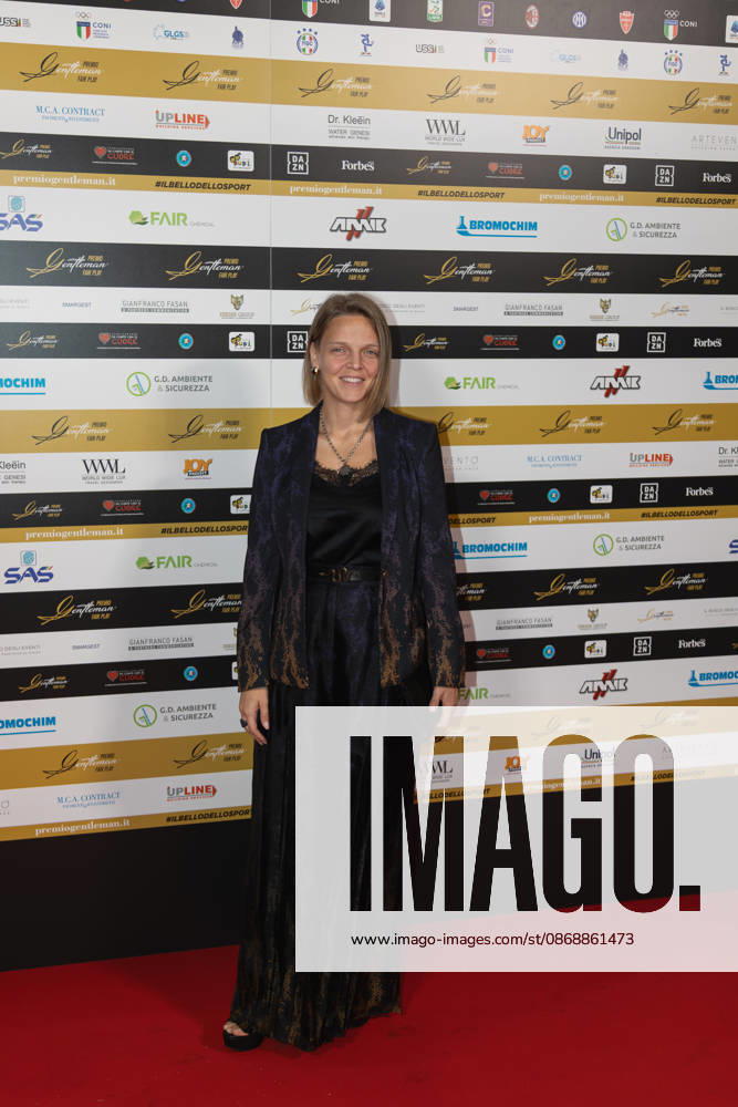 IPA89410566 - Arianna Fontana on the red carpet at the Gentleman Fair Play Award, October 7, 2026 _ Scuola Teulie, Milan, during the 2026 Gentleman Fair Play Award, News in Milan, Italy