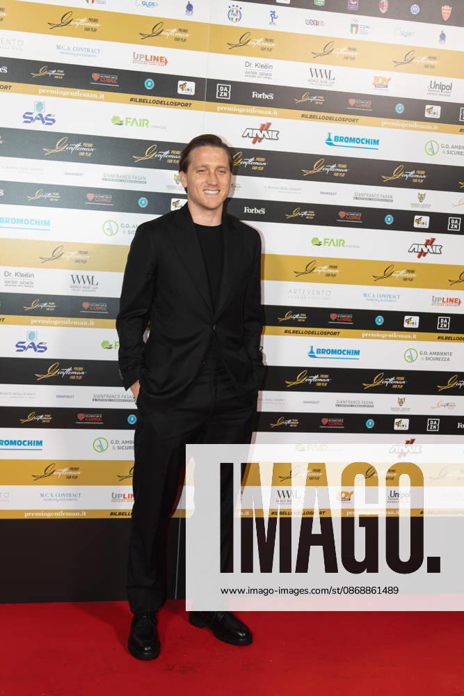 IPA89410573 - Piotr Zieli?ski on the red carpet at the Gentleman Fair Play Awards, October 7, 2026 _ Scuola Teulie, Milan, during the 2026 Gentleman Fair Play Awards, News in Milan, Italy