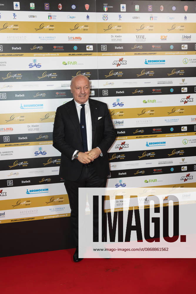 IPA89410568 - Beppe Marotta on the red carpet at the Gentleman Fair Play Award, October 7, 2026 _ Scuola Teulie, Milan, during the 2026 Gentleman Fair Play Award, News in Milan, Italy