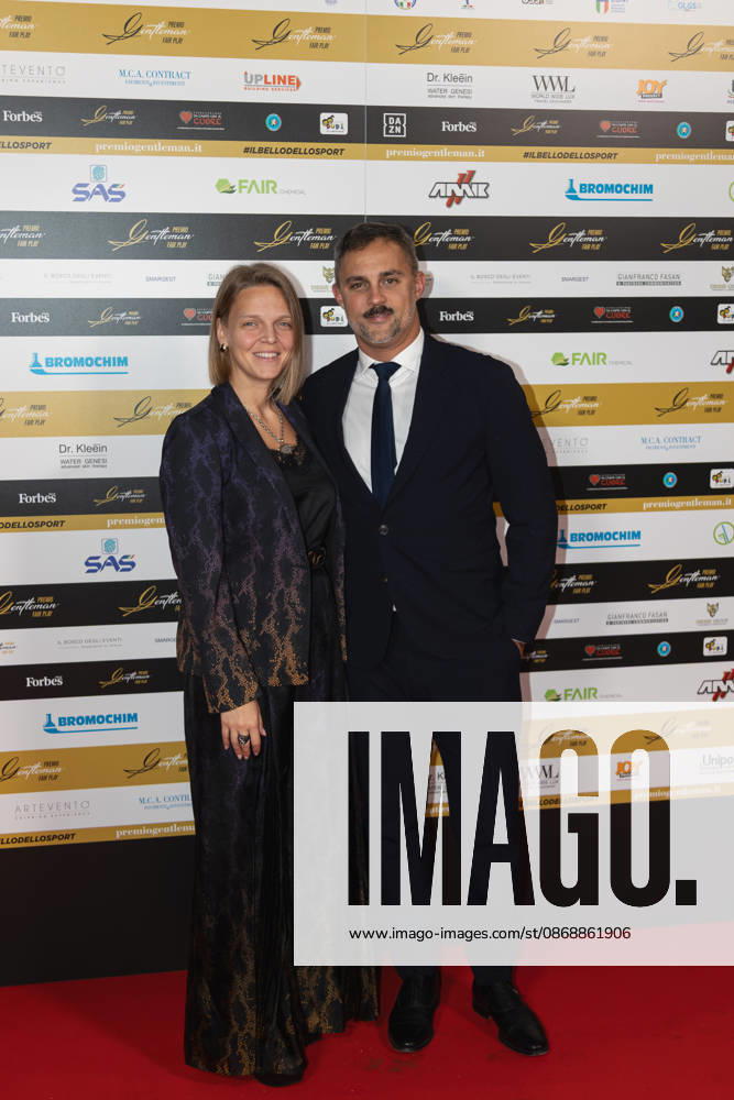 IPA89410581 - Arianna Fontana on the red carpet at the Gentleman Fair Play Award, October 7, 2026 _ Scuola Teulie, Milan, during the 2026 Gentleman Fair Play Award, News in Milan, Italy