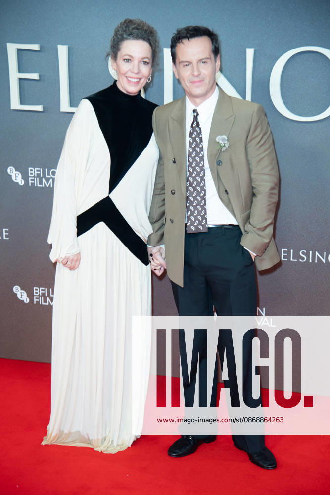 London Film Festival 2026 - Elsinore Opening Night Gala Arrivals at Royal Festival Hall, Southbank, London, UK - 7 October, 2026 Olivia Colman and Andrew Scott attends the Opening Night Gala of Elsinore at The 70th BFI London Film Festival at Royal Festival Hall, Southbank, London, England, UK on Wednesday 7 October, 2026., Credit:Justin Ng Avalon UK, England, London, Royal Festival Hall, Southbank