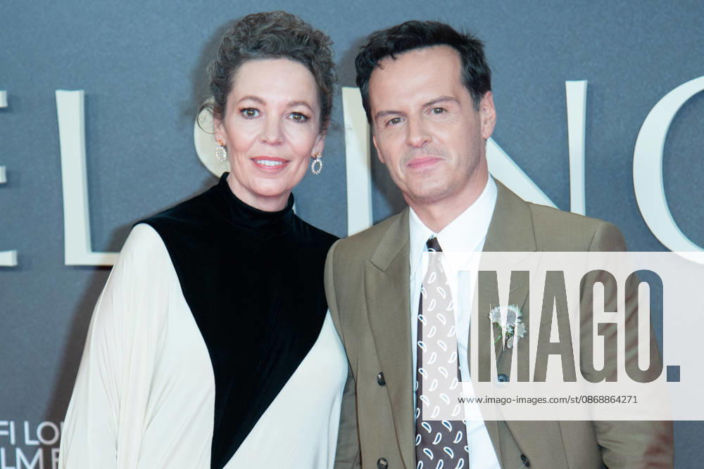 London Film Festival 2026 - Elsinore Opening Night Gala Arrivals at Royal Festival Hall, Southbank, London, UK - 7 October, 2026 Olivia Colman and Andrew Scott attends the Opening Night Gala of Elsinore at The 70th BFI London Film Festival at Royal Festival Hall, Southbank, London, England, UK on Wednesday 7 October, 2026., Credit:Justin Ng Avalon UK, England, London, Royal Festival Hall, Southbank