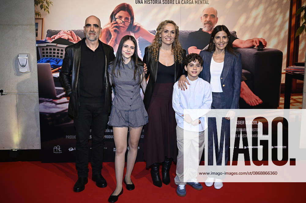 Premiere of the new short film *Cara y Cruz*: Luis Tosar, María Bestar, and Luisa Mayol at the premiere of the new short film *Cara y Cruz* on October 7, 2026, in Madrid, Spain. *Cara y Cruz* addresses the issue of mental load by telling a fictional story about the division of daily tasks between a couple. MOVIE PREMIERE SHORT FILM Madrid, Spain