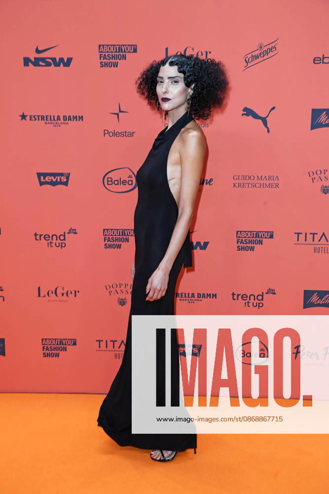 Zoe Helali at the ABOUT YOU OPERA FASHION SHOW at the Admiralspalast in Berlin on October 7, 2026