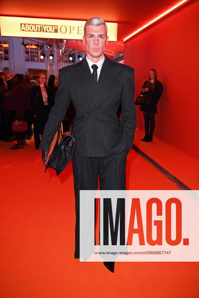 Tony Eberhardt at the ABOUT YOU OPERA FASHION SHOW at the Admiralspalast in Berlin on October 7, 2026