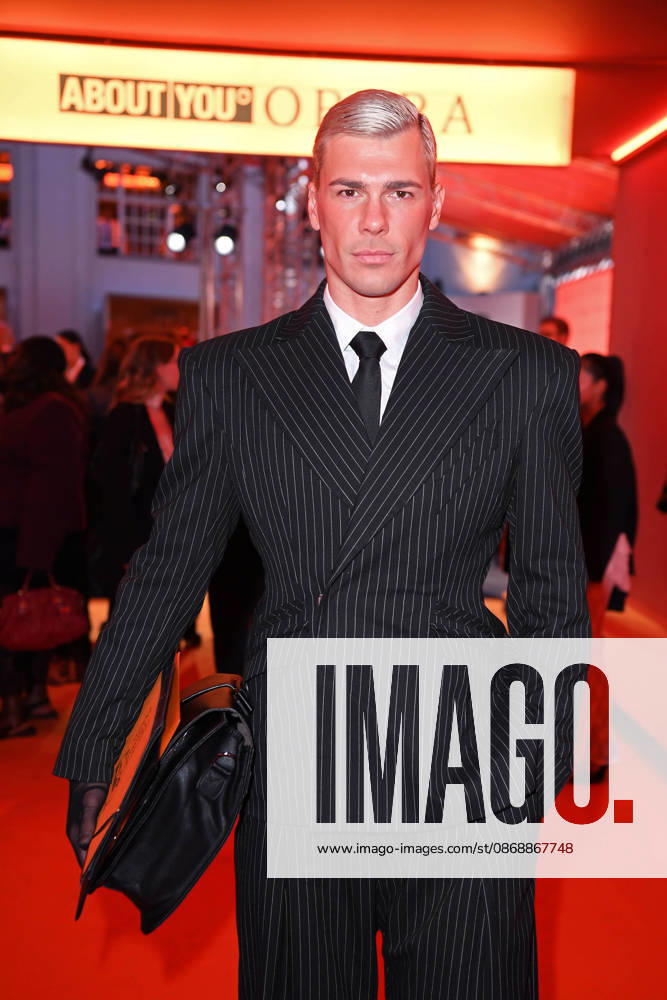Tony Eberhardt at the ABOUT YOU OPERA FASHION SHOW at the Admiralspalast in Berlin on October 7, 2026
